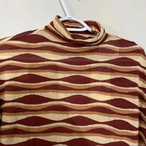 Zara printed knit tunic dress limited edition Small 0014/113 - Picture 7 of 8